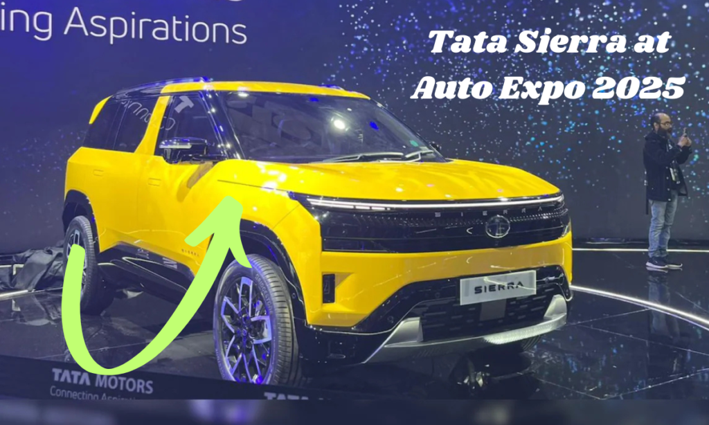 Tata Sierra at Auto Expo 2025