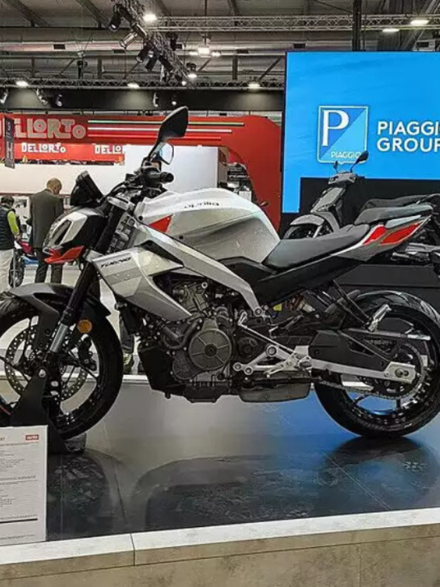 Aprilia Tuono 457 On-Road Price in India Zabardast look,all specification
